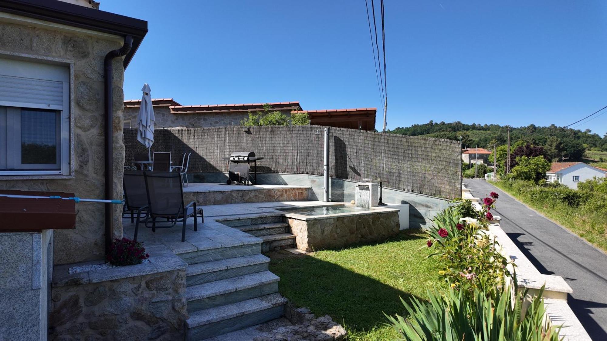 CASA DO JOSÉ en el corazón de la Ribeira Sacra Pantón Exterior foto
